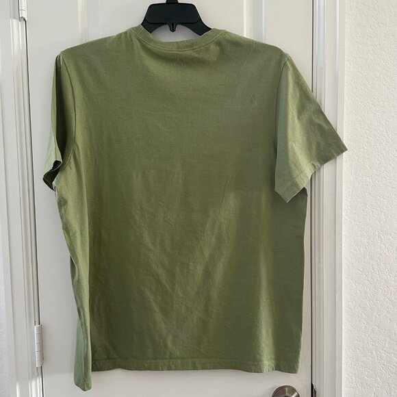Nike Mens Olive Green "Just Do It" Graphic Tee Shirt - Picture 2 of 5